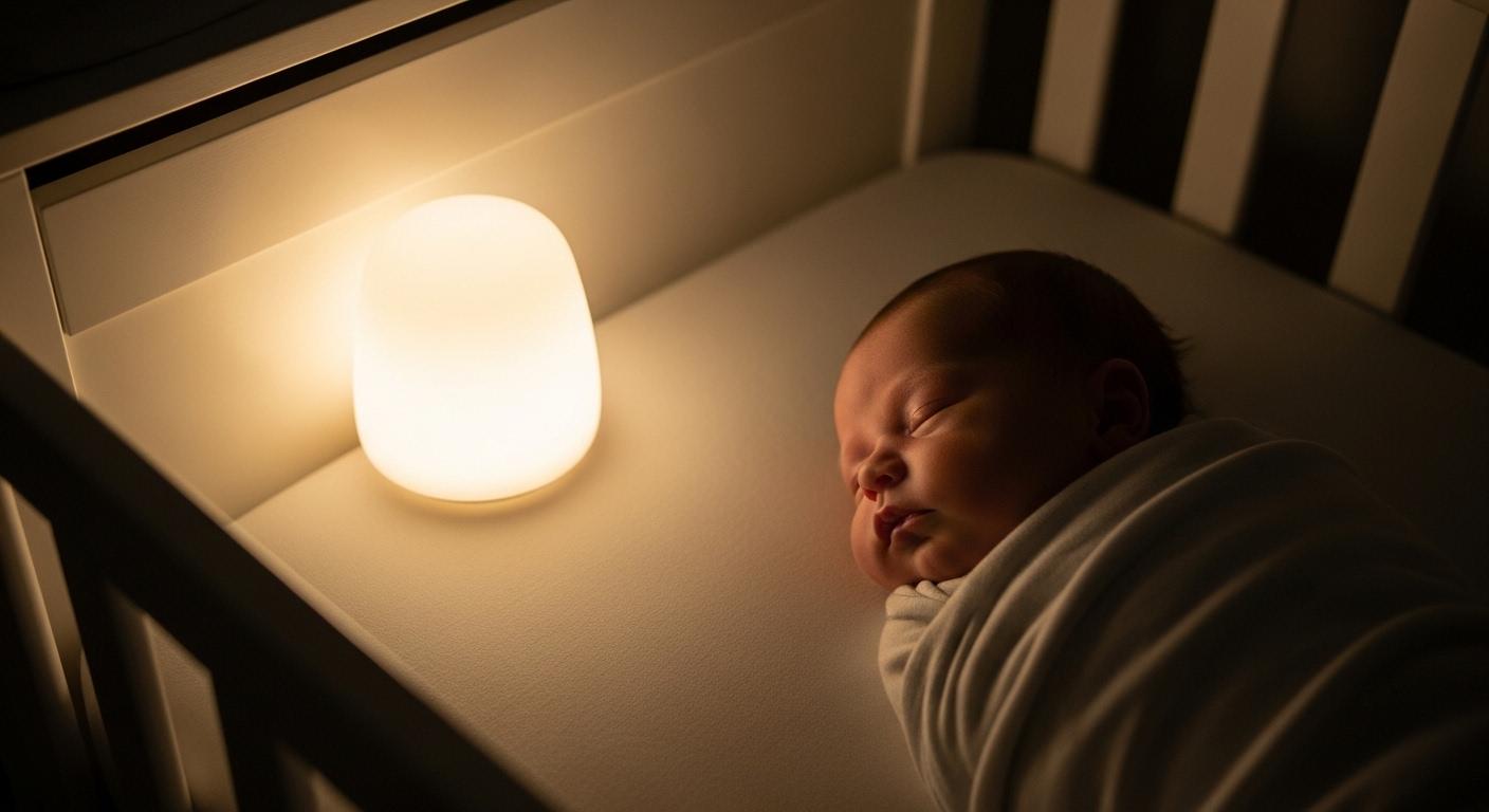 신생아 led불빛