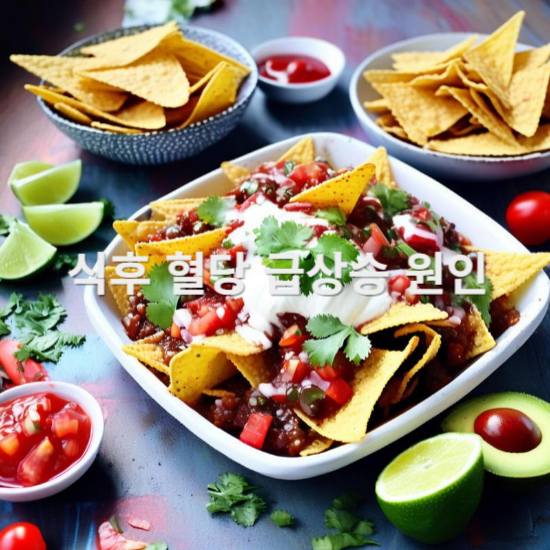 식후 혈당 급상승 원인 설탕 시럽