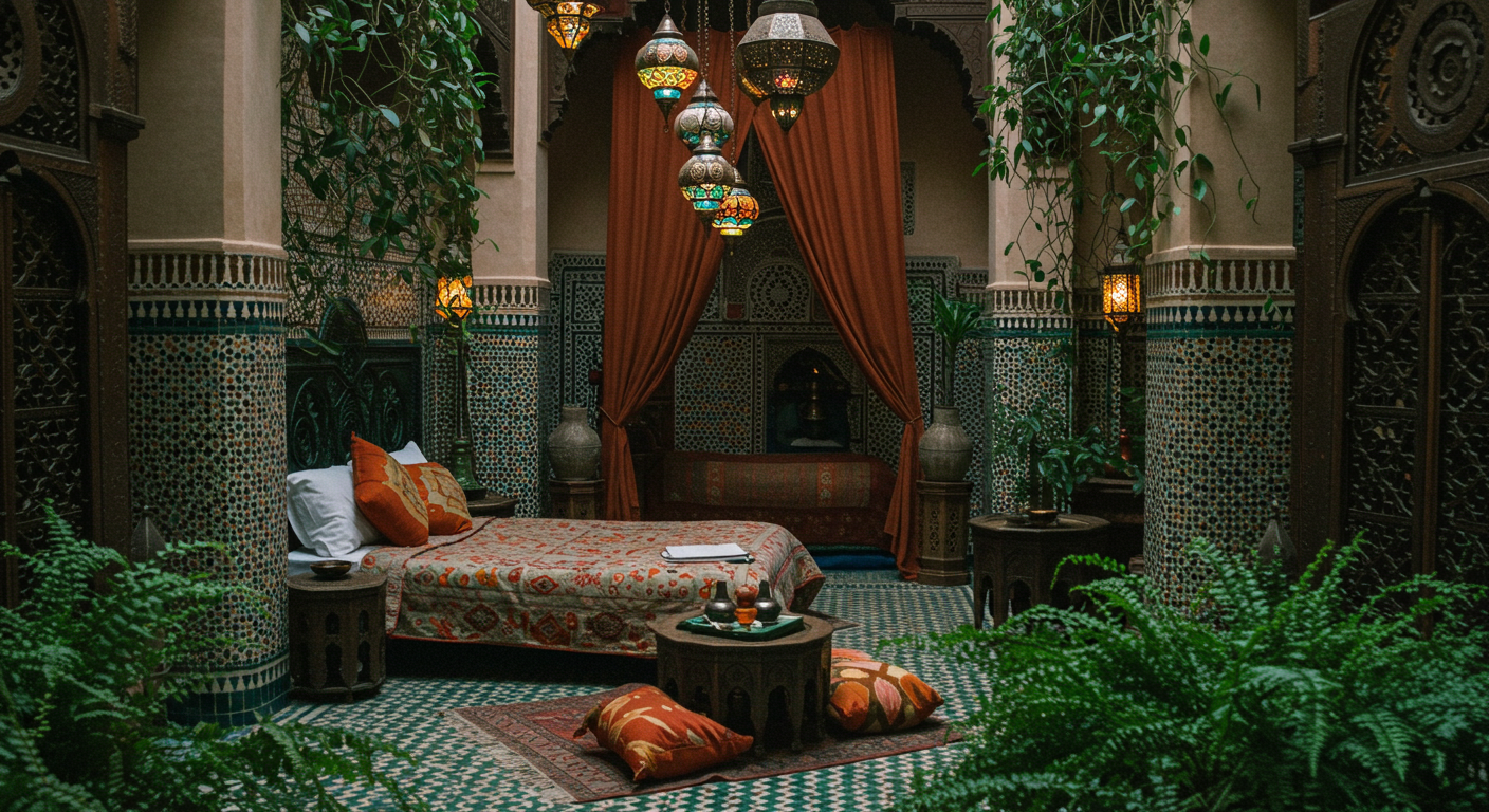 리야드 전통 가옥 숙소 중급 객실