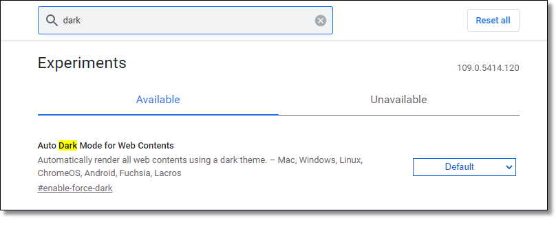크롬-다크모드-설정