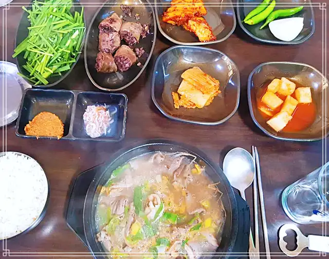 남원 춘향골 공설시장 맛집 피순대