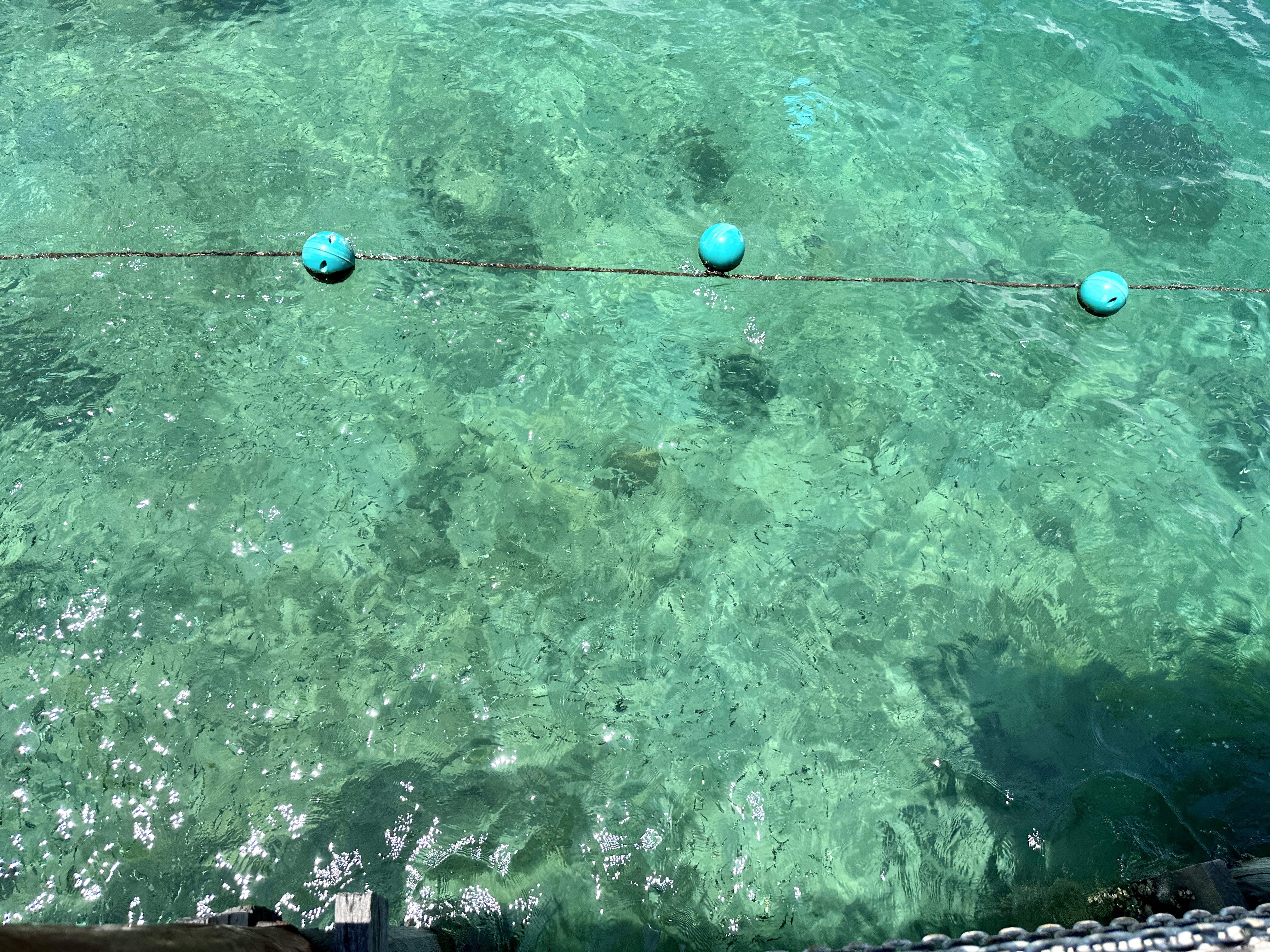 마누칸 섬 바다