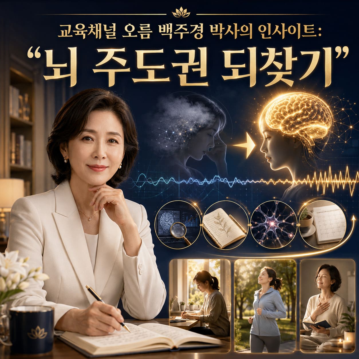 교육채널 오름 백주경 박사의 인사이트: "뇌 주도권 되찾기"