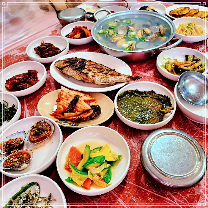목포&#44; 목포역 맛집 아침식사&#44; 백반&#44; 바지락탕