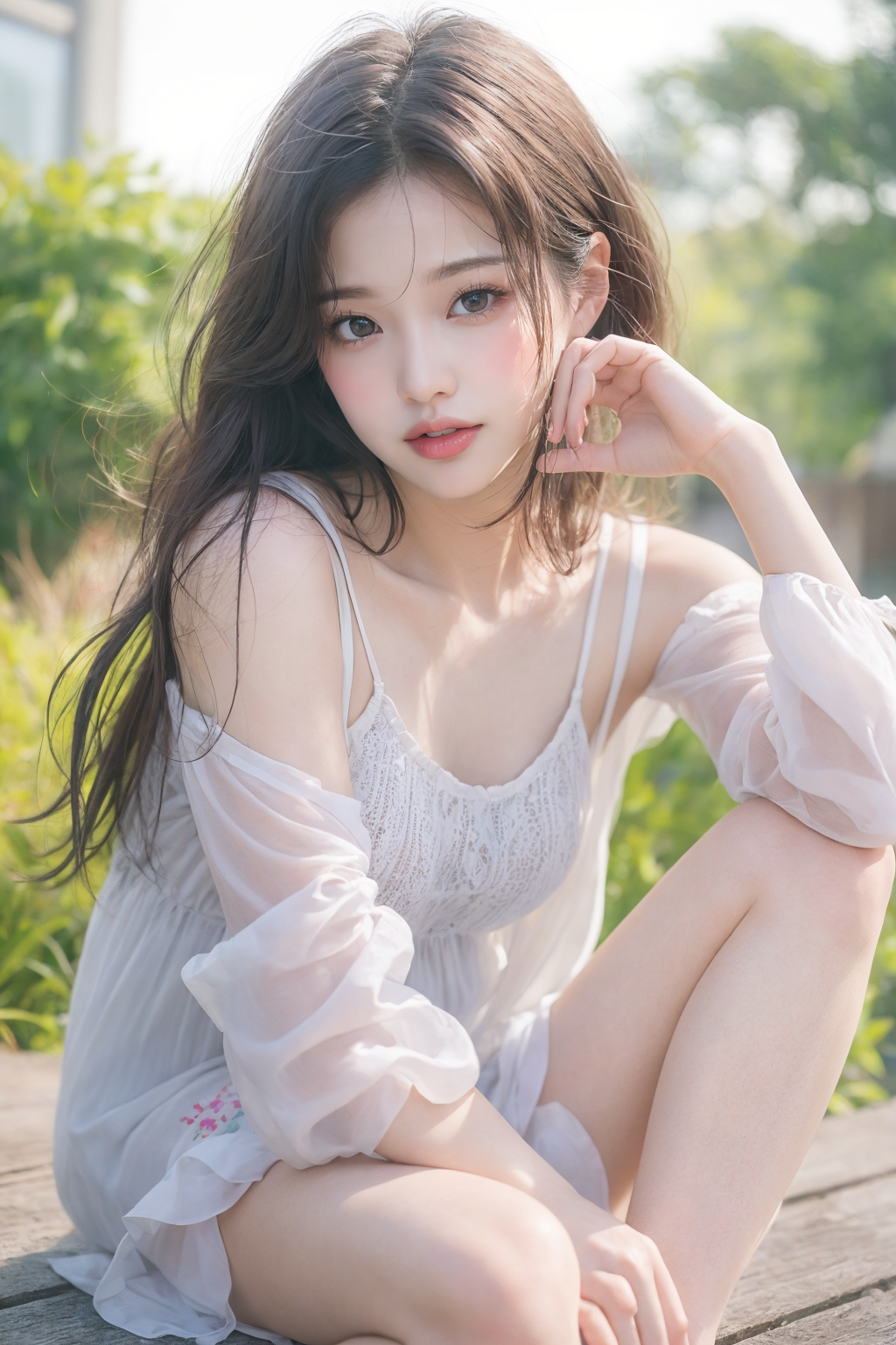 AI 실사 - 광고 모델