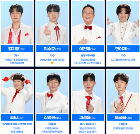 미스터트롯3 참가자