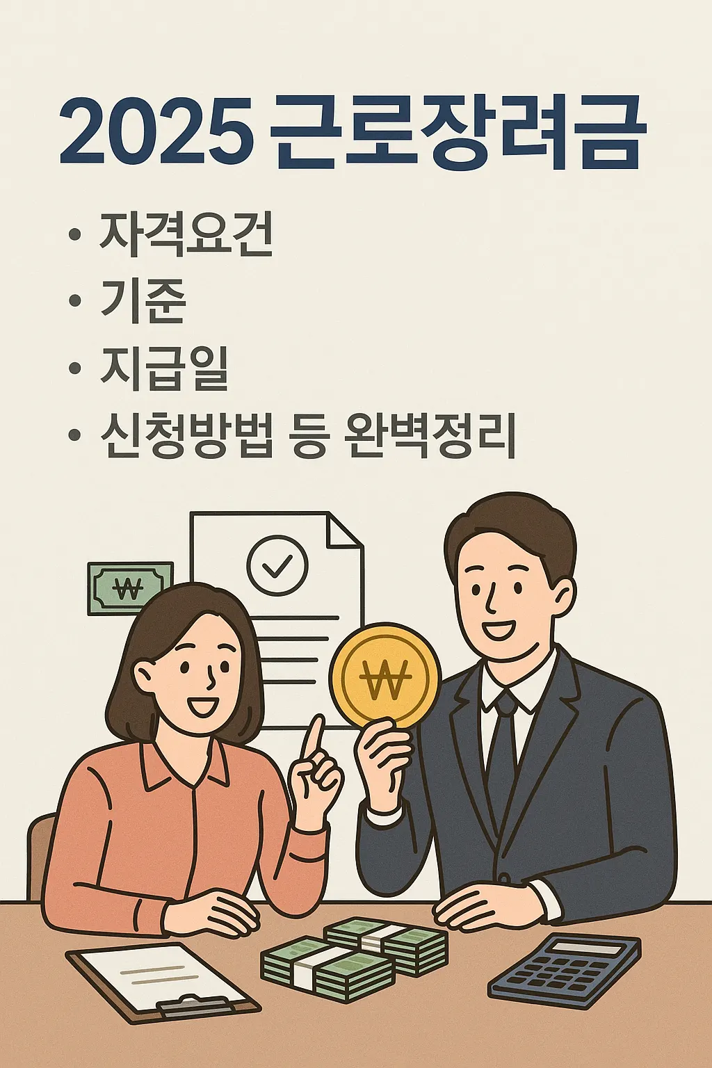 근로장려금 자격 요건, 누가 받을 수 있을까요?