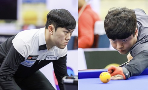 베트남 호치민 3쿠션 당구 월드컵(2022년 5월, UMB) 대회에 출전한 김준태, 조명우 당구선수