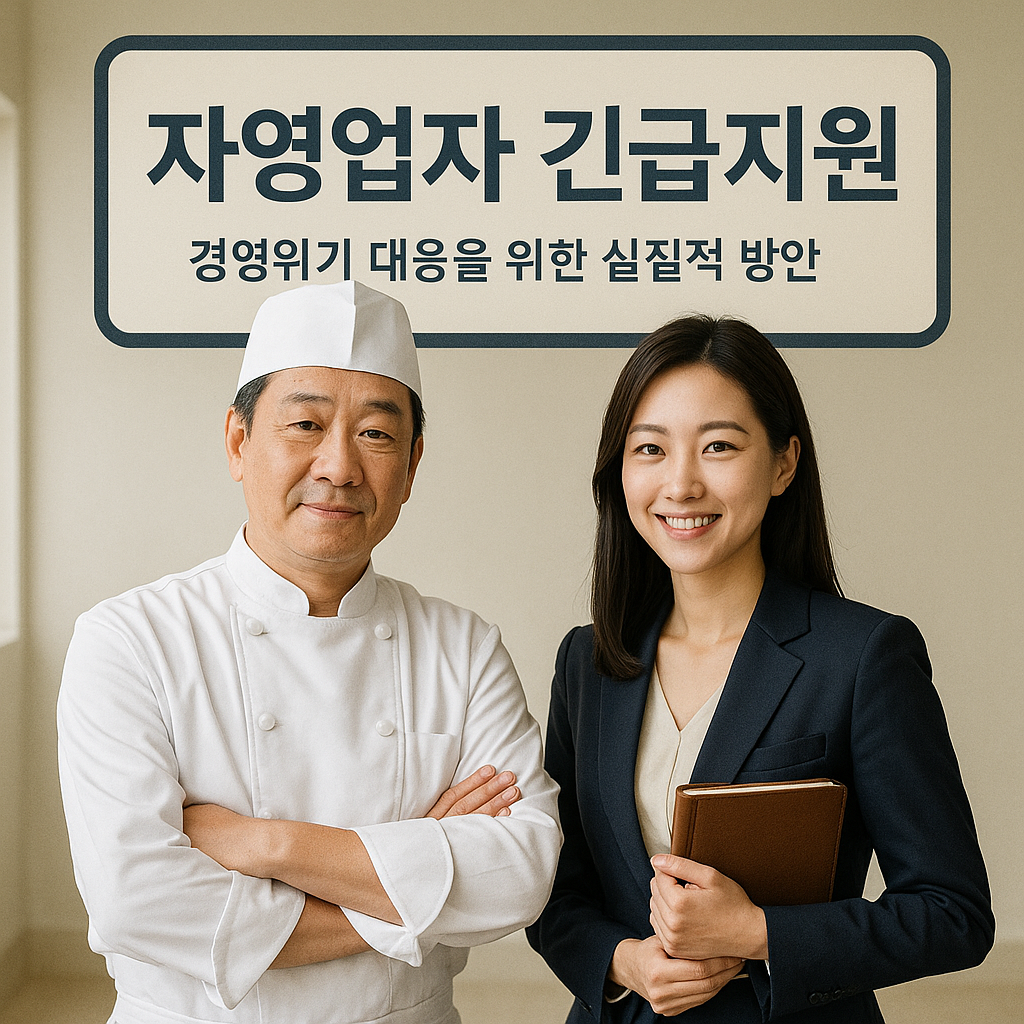 자영업자 긴급지원