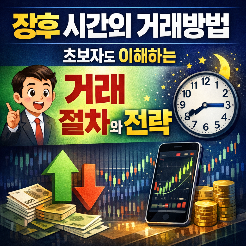 장후 시간외 거래방법