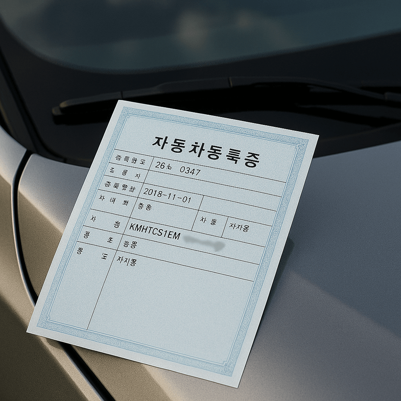 자동차 등록증 재발급 방법