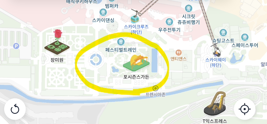포시즌스가든 위치지도