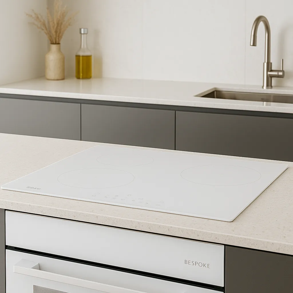 삼성 비스포크 인덕션 상판 클로즈업