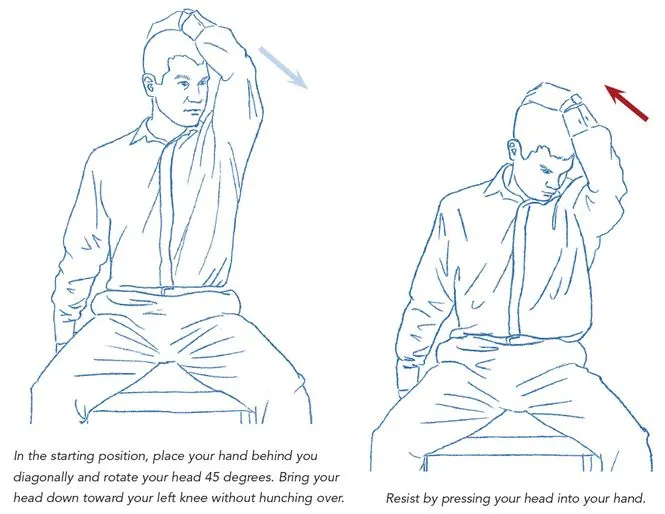 견갑거근_스트레칭