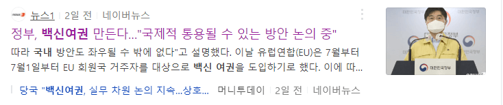 정부에서-백신여권-개발착수-기사글-사진