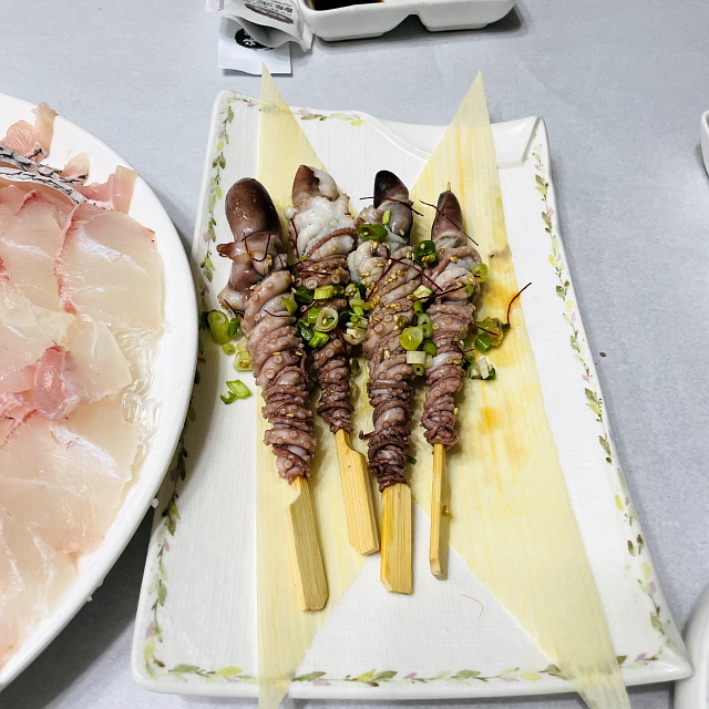문어 꼬치