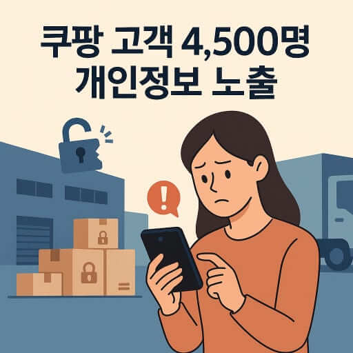 쿠팡 고객 정보 유출