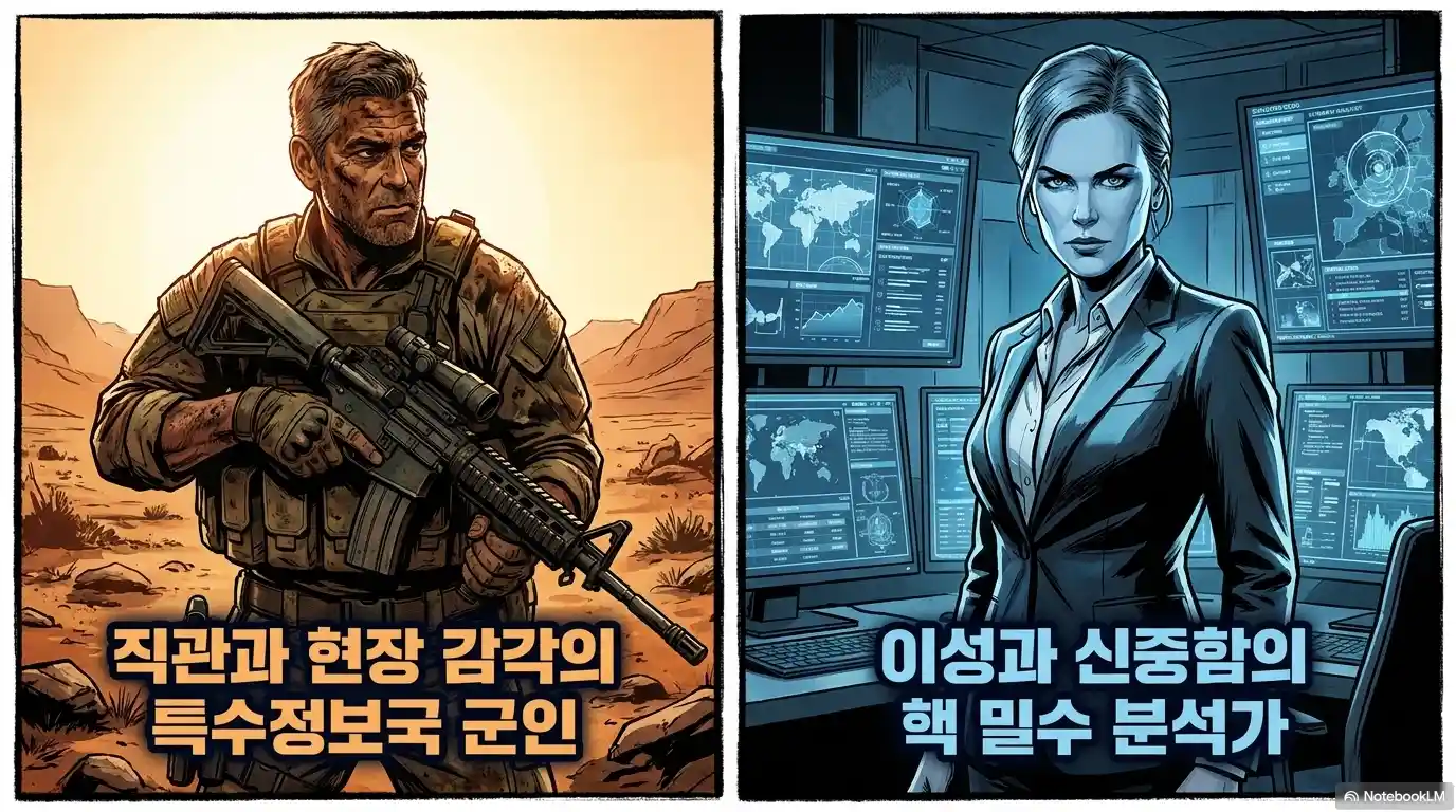 피스메이커 주인공 조지 클루니와 니콜 키드먼