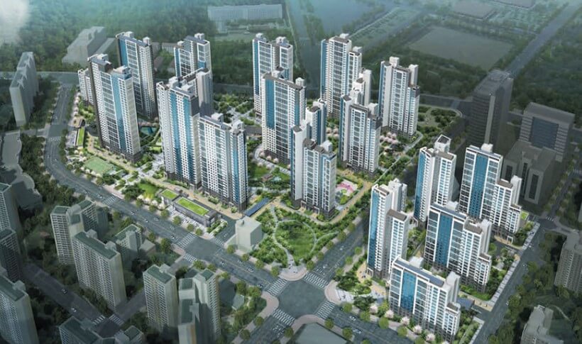 과천 위버필드 조감도