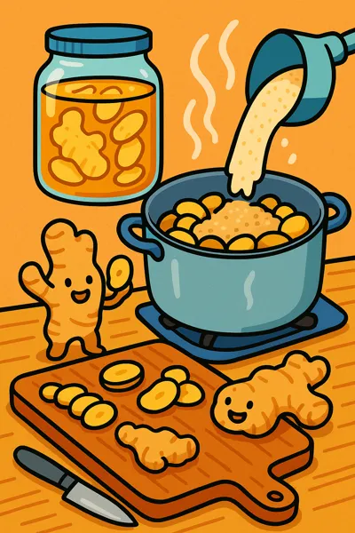 생강청 만드는 법 단계별 초간단 레시피6