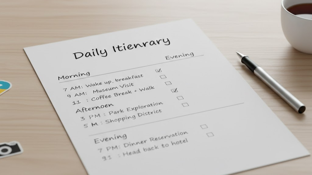처음 해외여행 일정 이렇게 짜세요: 동선 최적화로 시간·체력 아끼는 계획 세우기 비법