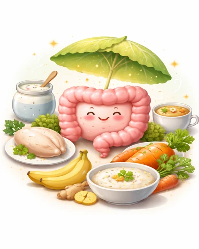 급성 장염 회복용 미음 식단