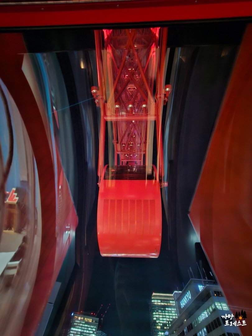 오사카 햅파이브 관람차 오사카주유패스