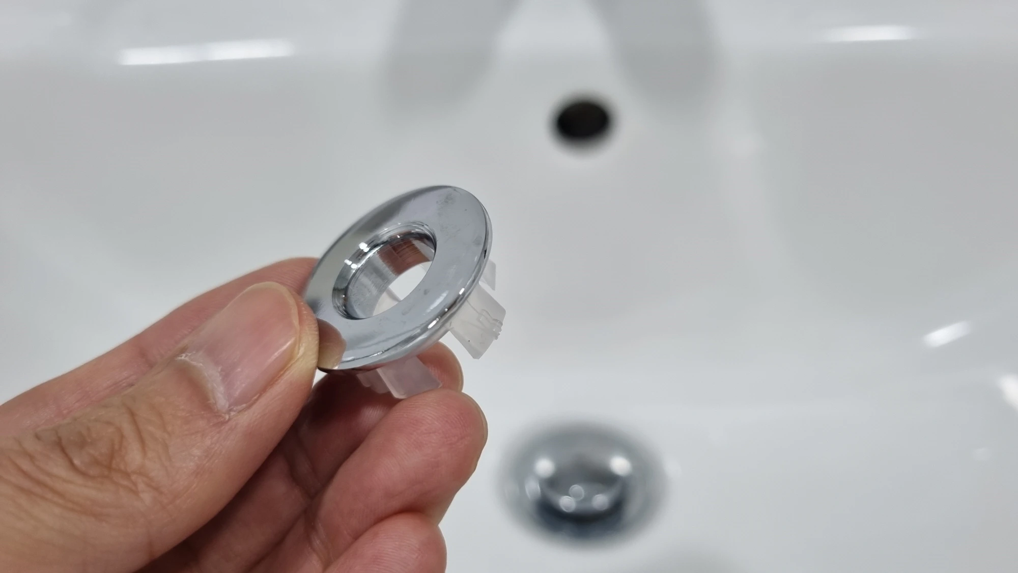 세면대 오버홀 마개