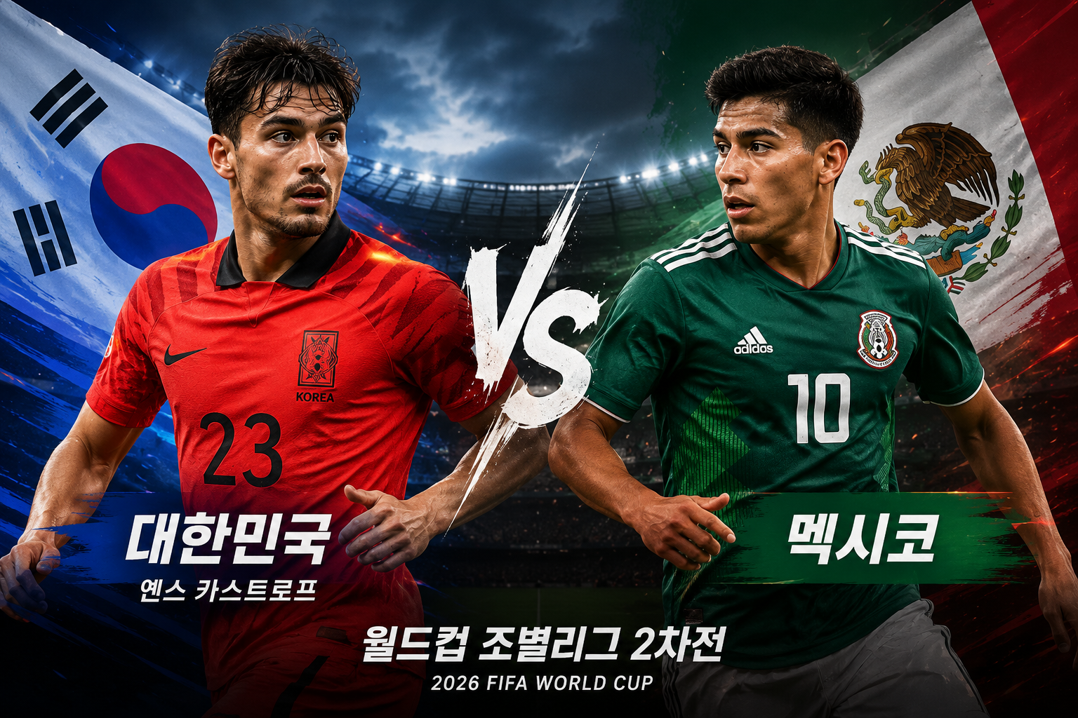 옌스 카스트로프 멕시코전 출전 가능성?