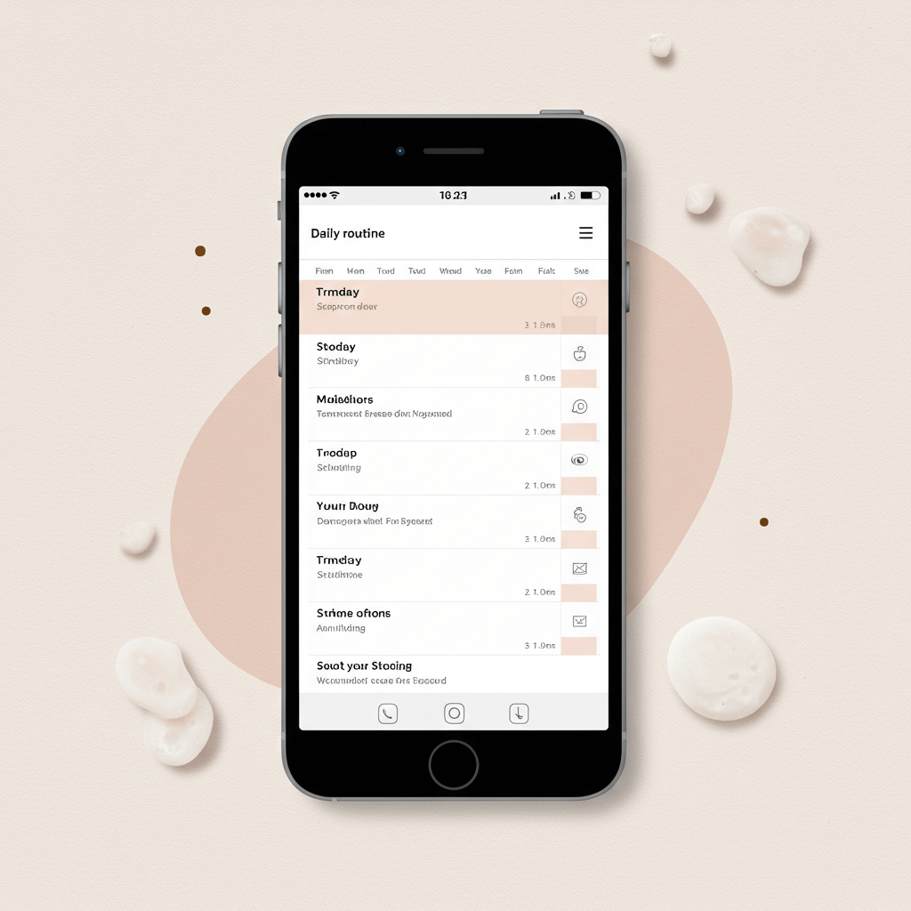 루틴 체크 &amp; 리마인드 설정