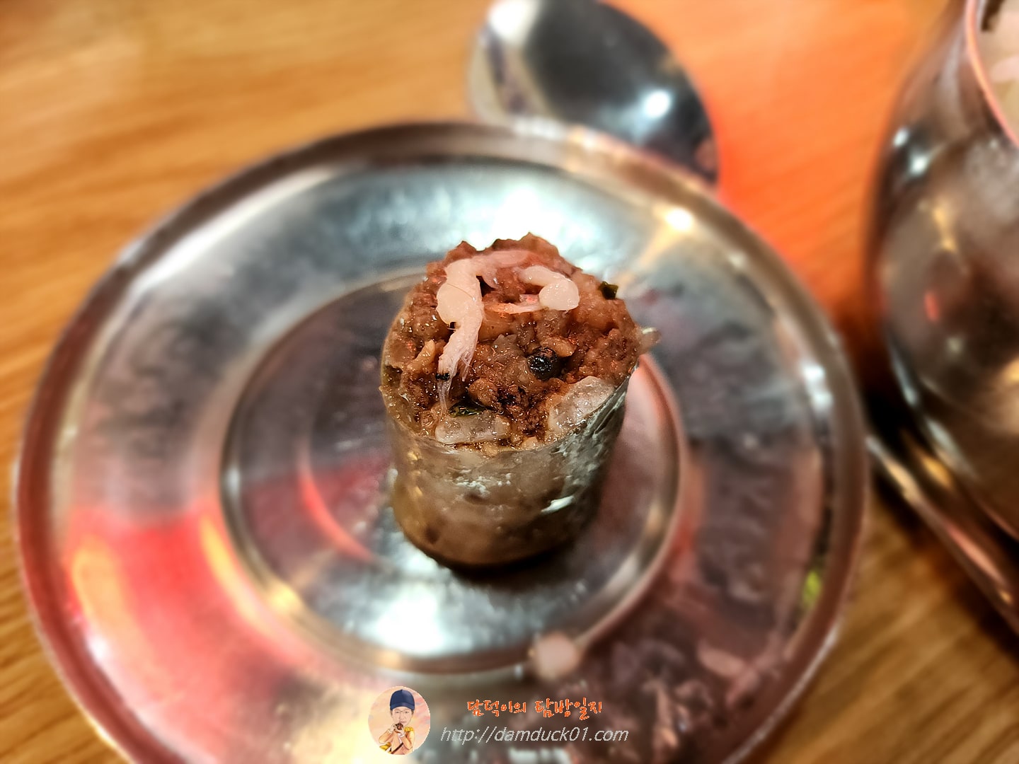 찹쌀순대 작은접시