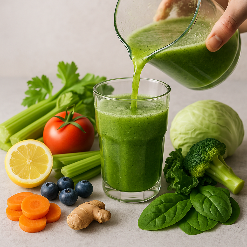 당뇨와 갑상선 저하증 환자를 위한 주스 조합