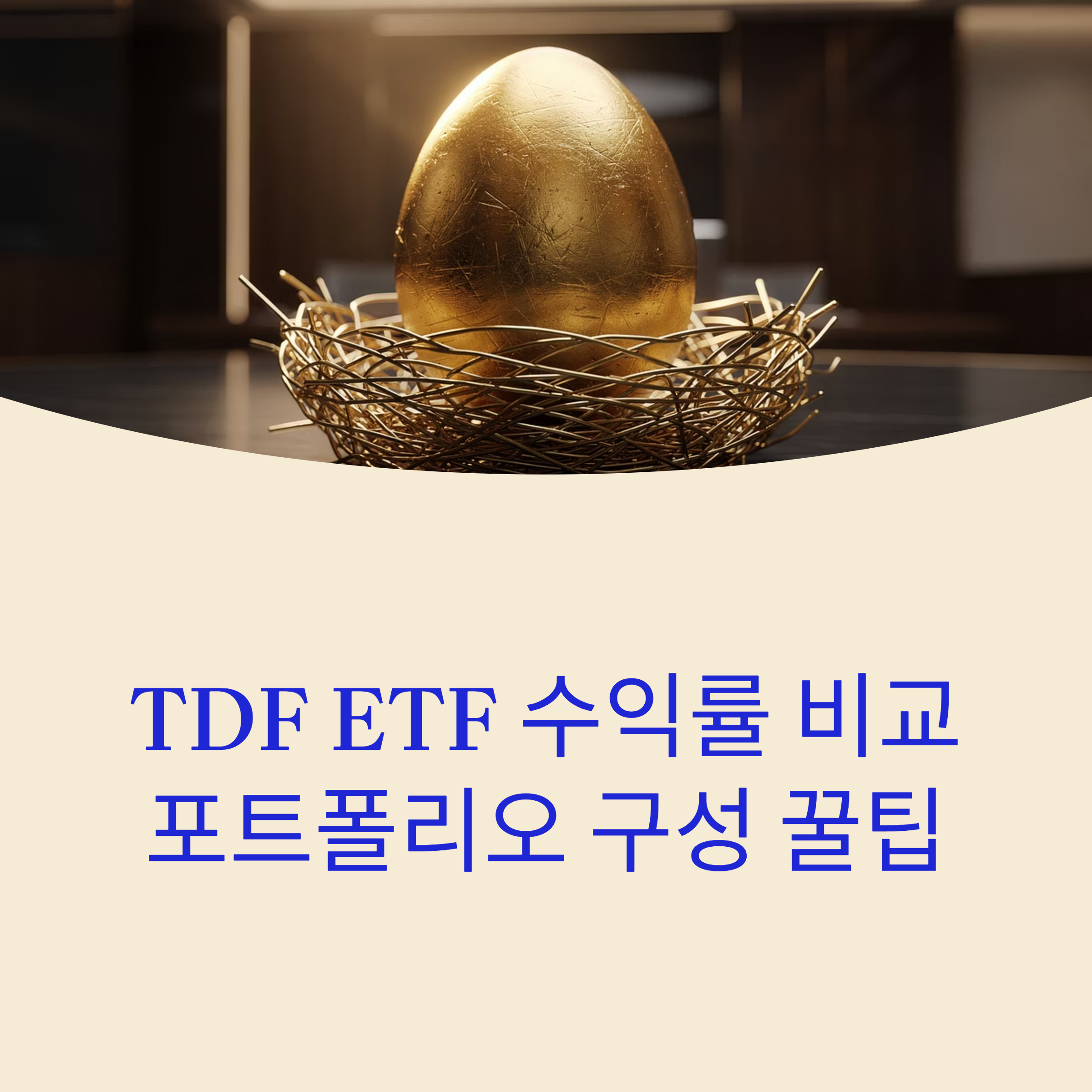 TDF ETF 수익률 비교