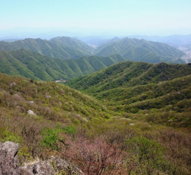 운장산 풍경