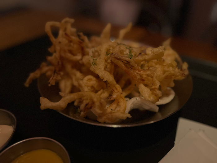 오징어채 튀김&#44; 알새우칩