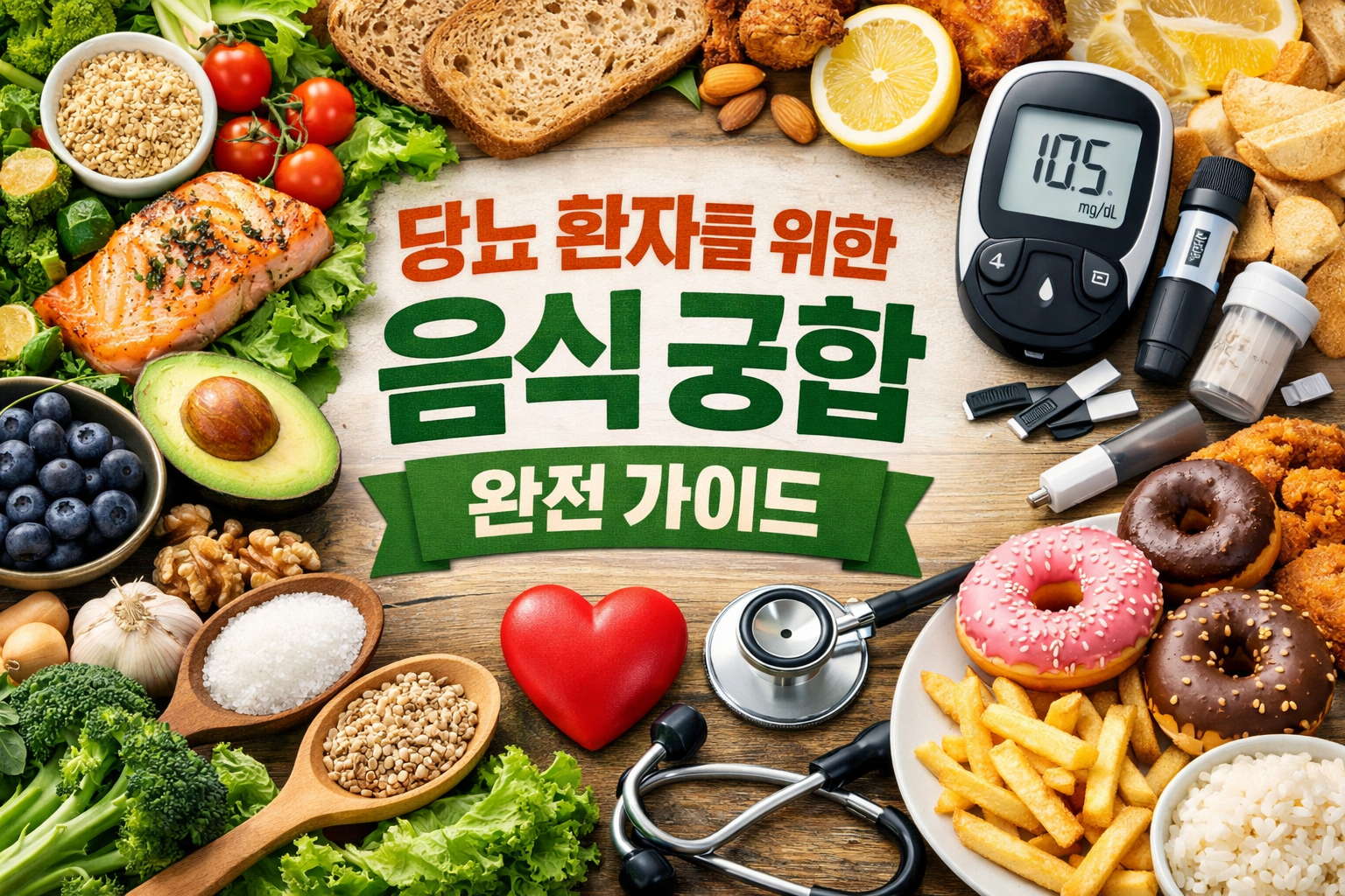 당뇨 환자를 위한 음식 궁합