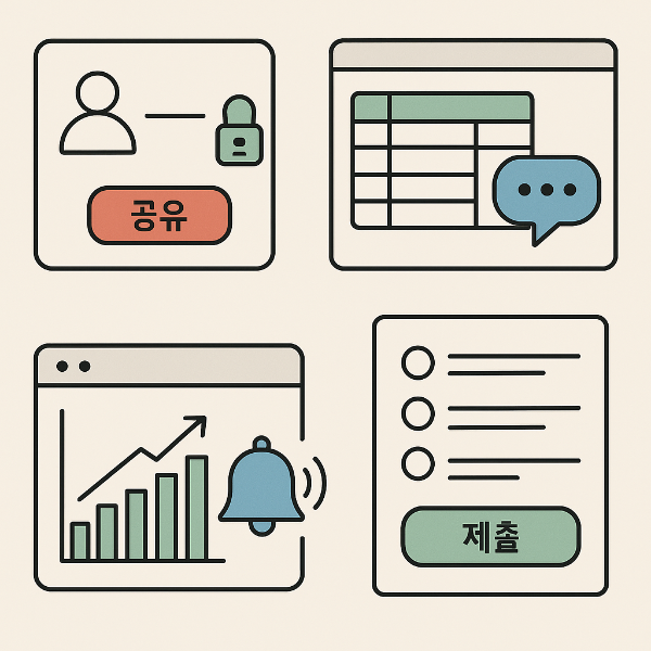 협업과 자동화 사진