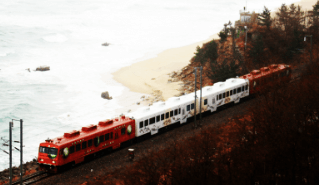 가을 바다 열차 여행 추천