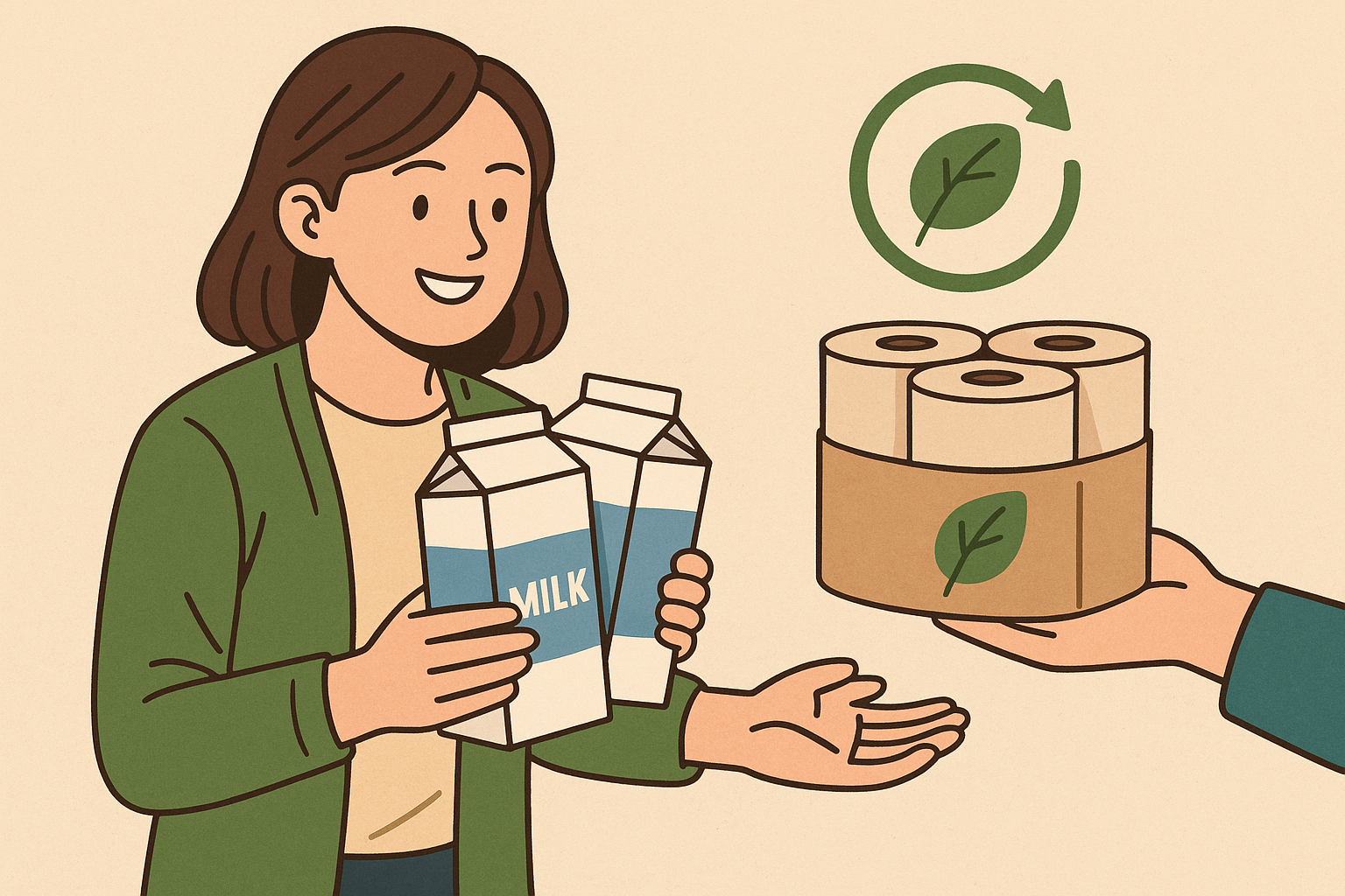 친환경 교환 관련 이미지 사진