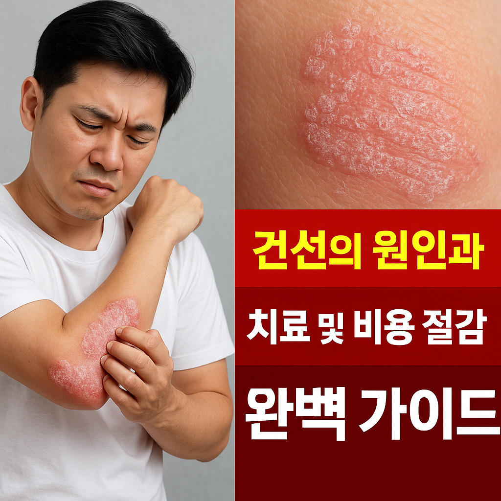 반복되는 가려움과 각질, 건선의 원인과 치료 및 비용 절감 완벽 가이드