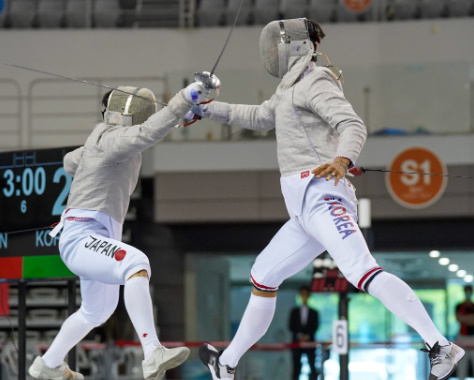 파리 올림픽 남자 사브르 개인전 오상욱 금메달