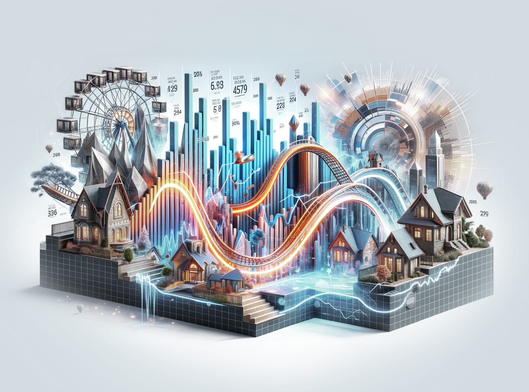 부동산 롤러코스터 : 최근 5년 동안의 시장 변화와 다가오는 미래 예측