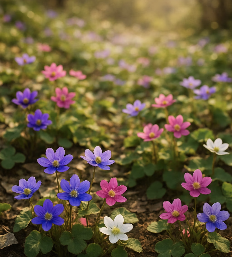 바람꽃과 헷갈리는 노루귀꽃, 잎 모양과 꽃 색깔로 1초 만에 구별하는 법