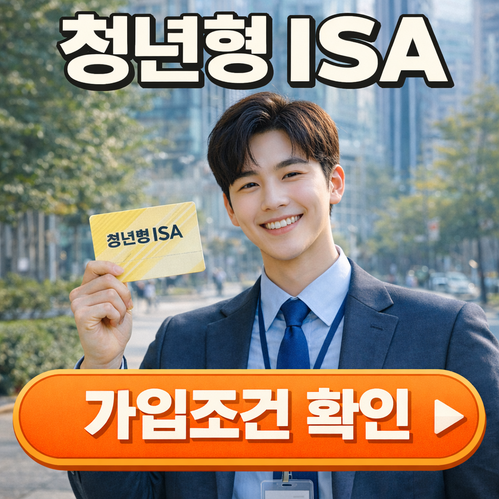 청년형 ISA 가입조건