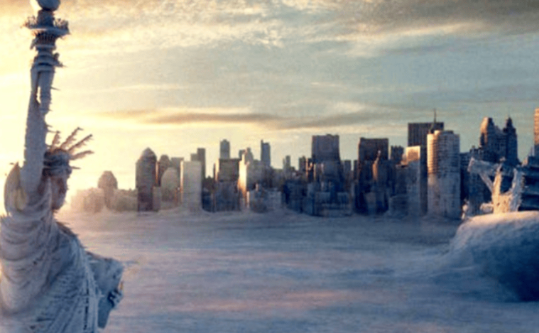 빙하기가 온 뉴욕