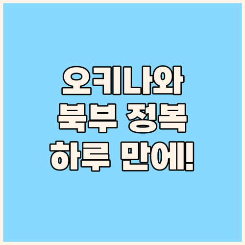 오키나와 버스투어 고민 끝 하루 만에