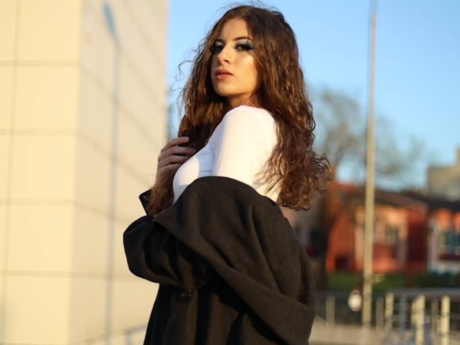 건강미가 넘치는 여성