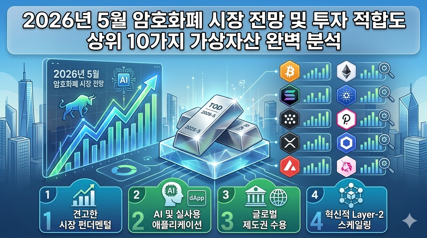 상위 10가지 가상자산