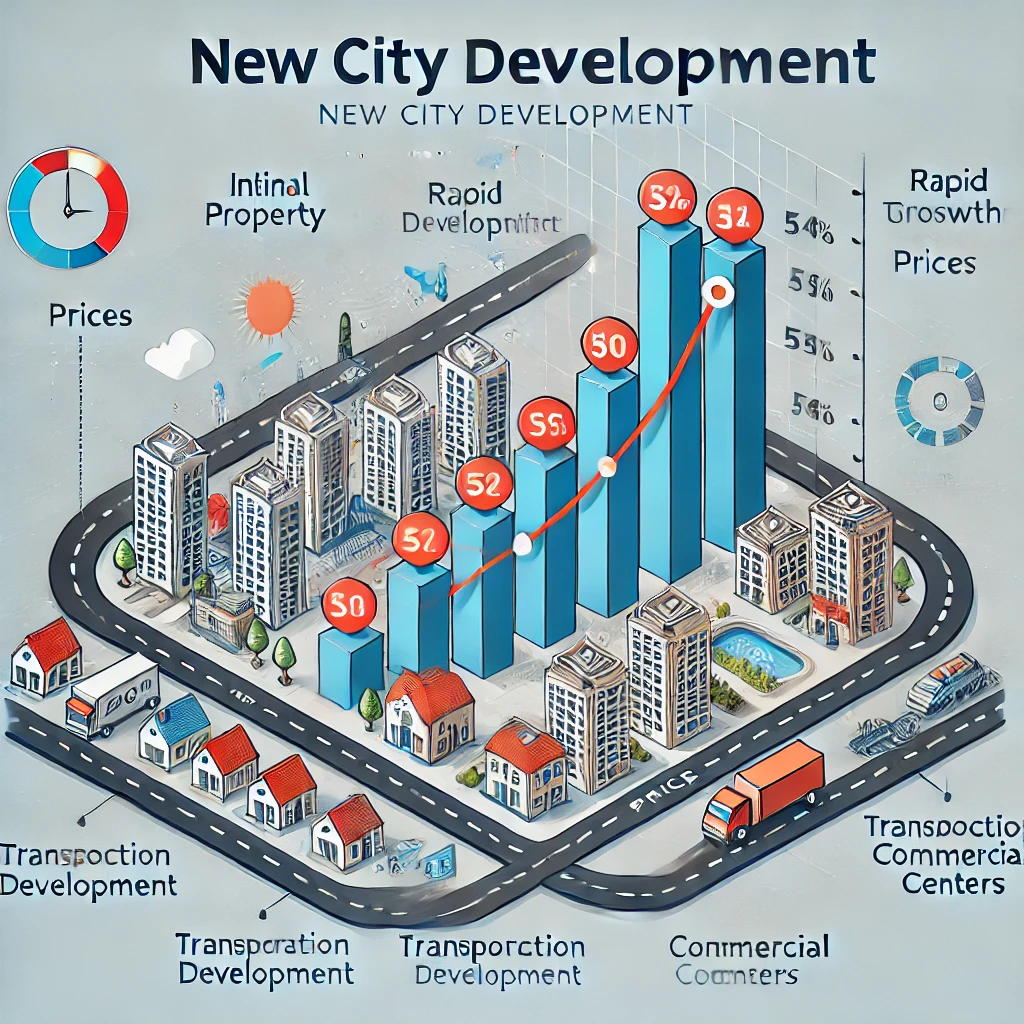 신도시 개발이 부동산 가격에 미치는 영향