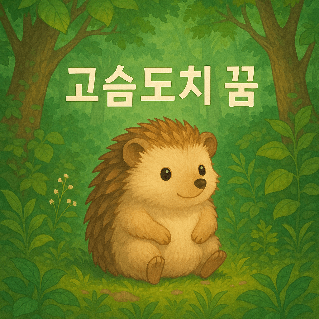 고슴도치 꿈 해몽